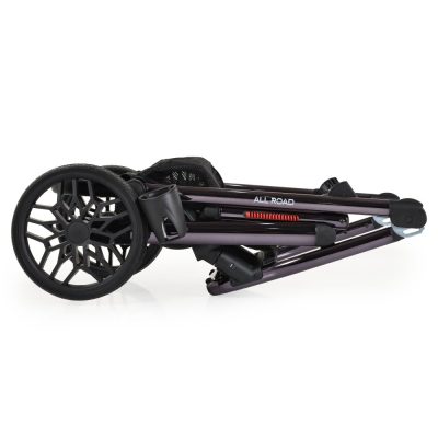 Carucior convertibil 2in1 Moni All Road Black cu Cadru din aluminiu galvanizat,Roti rezistente cu suspensii,Spatar reglabil,Maner reglabil 6 pozitii inaltime,Copertina XXL,Husa picioare si suport pahar incluse,Pana la 4 ani