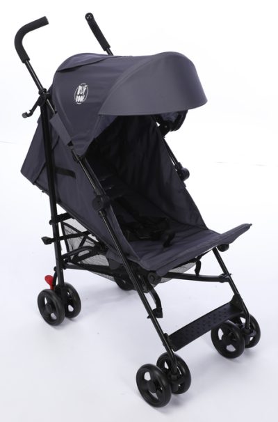 Carucior pentru copii Buf Boof sport S120 gri cu spatar reglabil