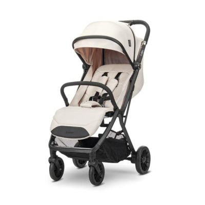 Carucior pentru copii, Lorelli Calista, pliere automata, cadru aluminiu, pana la 22 kg, Beige
