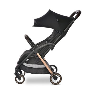 Carucior pentru nou-nascut autofold Loret ultra-light pana la 22 kg Black Jasper