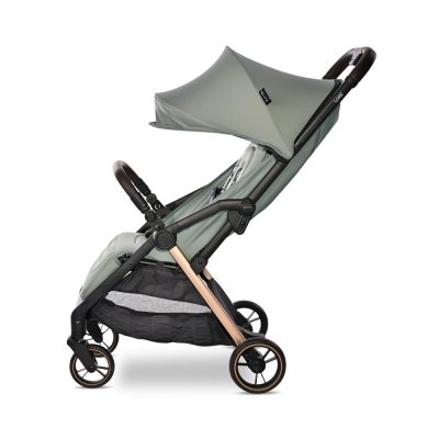 Carucior pentru nou-nascut autofold Loret ultra-light pana la 22 kg Green