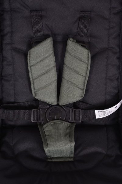 Carucior sport Cangaroo pana la 22kg cadru din aluminiu cu pliere compacta Autofold,spatar reglabil pana la pozitie de somn,roti EVA detasabile si husa de picioare inclusa Easy Fold Green
