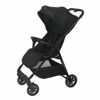 Carucior sport, FreeON, Velo, 5.3 Kg, De la nastere pana la 22 kg, Cu copertina mare, Black