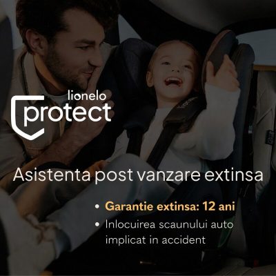 Carucior sport pentru copii Lionelo Elia Bej Taupe cu plasa de tantari, suport de picioare reglabil, spatar ajustabil in 4 pozitii, capotina XXL, pliere tip umbrela, capacitate 15 kg, 6 luni+