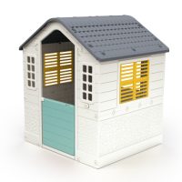 Casuta copii cu usa pentru animale pastel