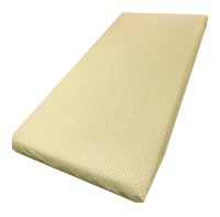 Cearsaf cu elastic roata 140x70 cm Buline albe pe crem