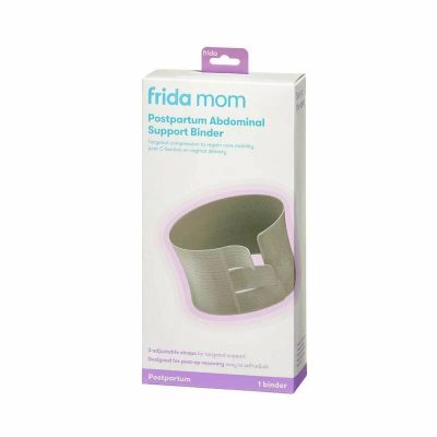 Centura postpartum, Frida Mom, Pentru recuperare dupa cezariana, Universala 60-120 cm, Reglabila, Material moale, Protectie cicatrice, Gri
