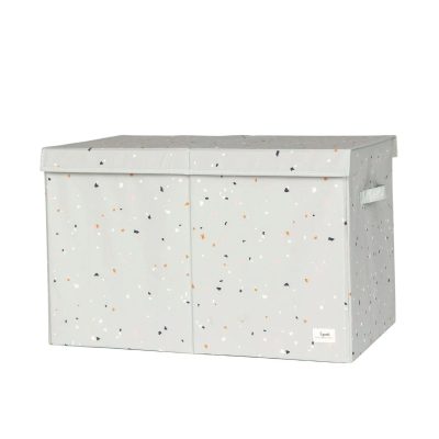 Cufar pliabil pentru camera copiilor, 3 Sprouts, material reciclat, Terrazzo Verde