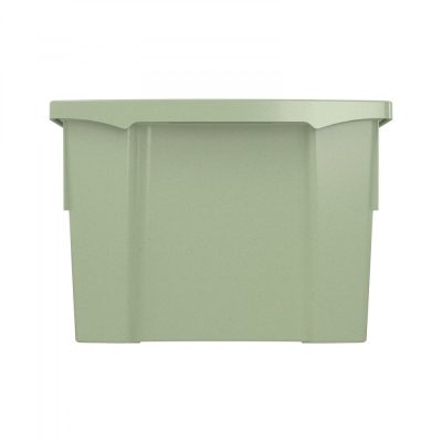 Cutie de depozitare stivuibila pentru scoala si gradinita, marimea L verde pastel