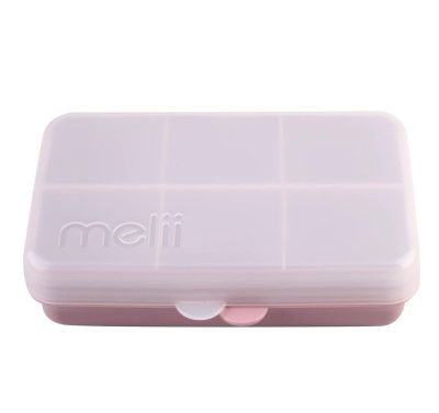 Cutie snack cu 6 compartimente Melii luxe pink
