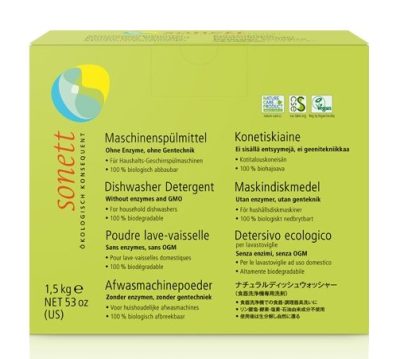 Detergent ecologic praf pentru masina de spalat vase 1.5 kg Sonett