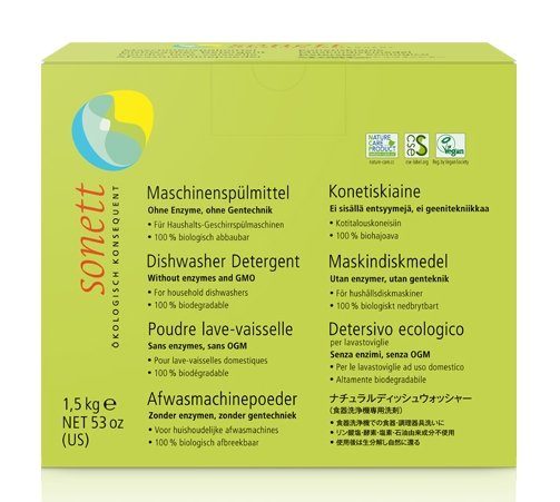 Detergent ecologic praf pentru masina de spalat vase 1.5 kg Sonett