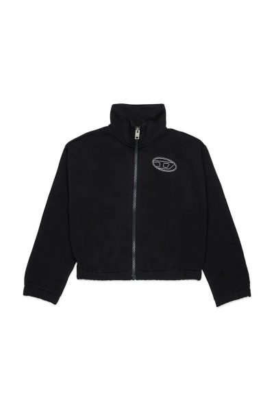 Diesel  hanorac cu fermoar pentru copii cu bumbac SALILA SWEAT-SHIRT