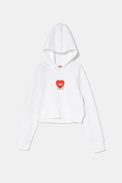 Diesel  hanorac de bumbac pentru copii SCUOREHOOD SWEAT-SHIRT