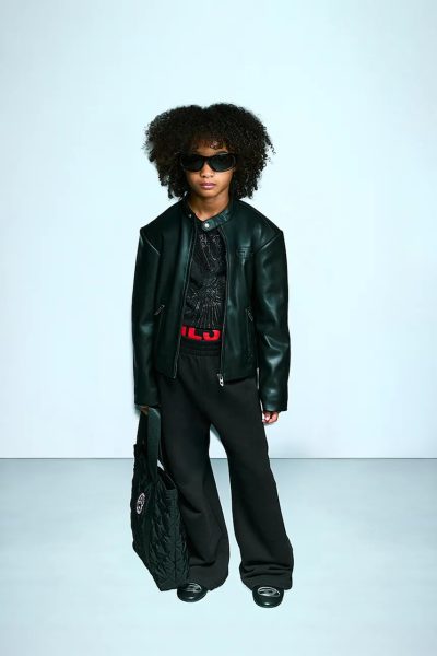 Diesel  pantaloni de trening pentru copii cu bumbac PALBIRT PANTALONI