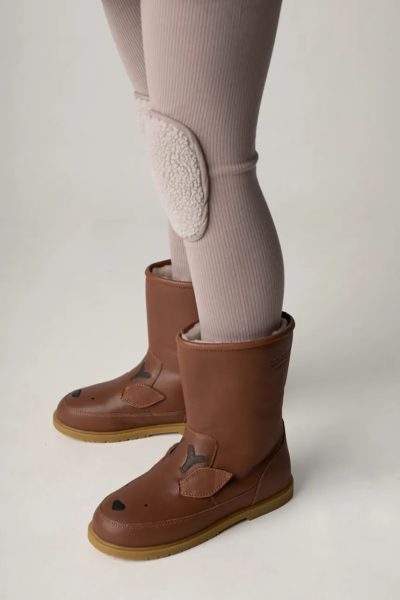 Donsje  ghete de iarnă pentru copii din piele Wadudu Special Boots Stag