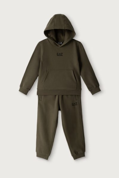 EA7 Emporio Armani  compleu de trening pentru copii cu bumbac