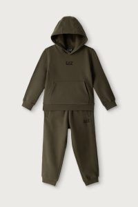 EA7 Emporio Armani  compleu de trening pentru copii cu bumbac