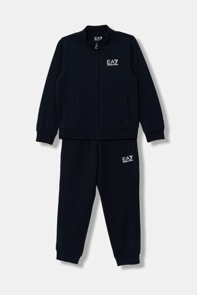 EA7 Emporio Armani  compleu de trening pentru copii din bumbac