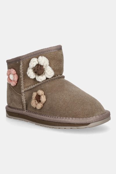 Emu Australia  cizme de zăpadă pentru copii din piele întoarsă Daisy