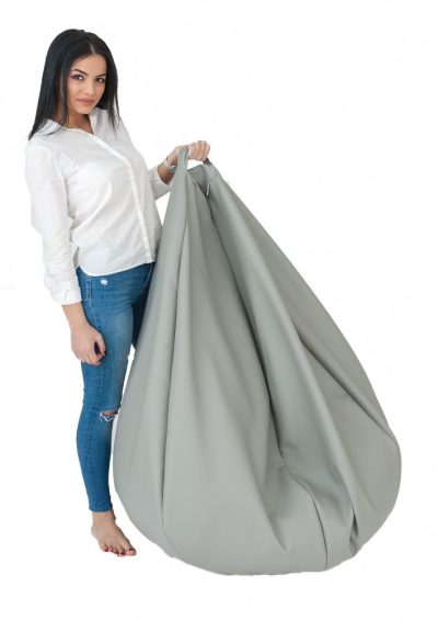 Fotoliu mediu nirvana grande panama pink  umplut cu perle polistiren beanbag marca Pufrelax