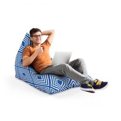 Fotoliu Puf Bean Bag tip Lounge Diamond blue