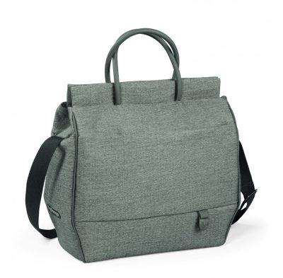 Geanta carucior Peg Perego City Grey Gri  Alb