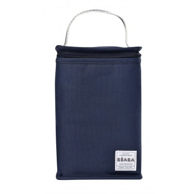 Geanta termoizolanta Stripe bleumarin