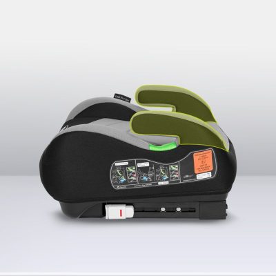 Inaltator auto Lionelo Luuk Fix instalare cu sistem Isofix gri i-Size