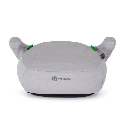 Inaltator auto pentru copii PetiteMars Zuno Gri i-Size, 125-150 cm, 22-36 kg, forma ergonomica, husa detasabila