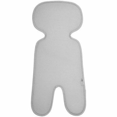 Insert antitranspiratie pentru scaun auto, FreeON, Din plasa respirabila 3D, Universal, Grey