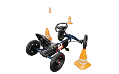Kart cu pedale pentru copii Berg Buddy Classic Blue