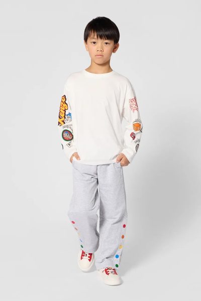 Kenzo Kids  pantaloni de trening pentru copii din bumbac