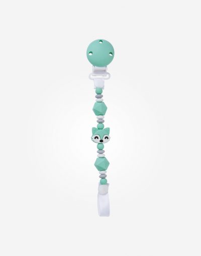 Lant din silicon pentru suzeta Foxy A-Mint