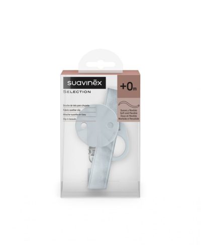Lantisor clips pentru suzeta Wonderland Suavinex albastru