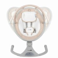 Leagan balansoar, FreeOn, Elite, Cu 12 melodii, 5 viteze de balansare si 3 pozitii de reglare a spatarului, Beige