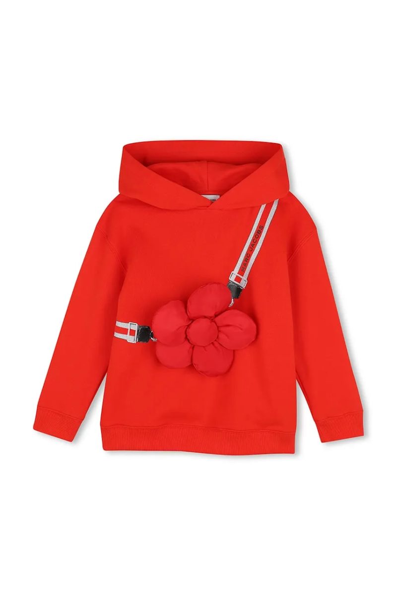 MARC JACOBS  hanorac cu glugă pentru copii din bumbac
