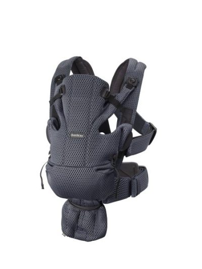 Marsupiu anatomic Move Antracit 3D Mesh