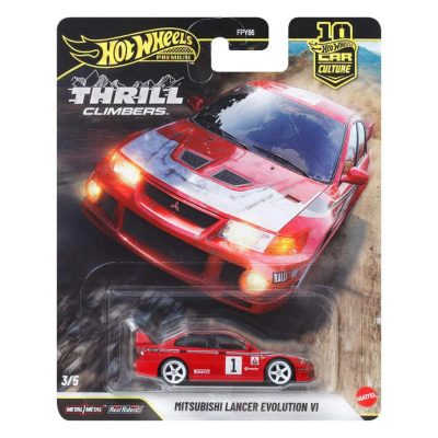 Masina metalica, Hot Wheels Premium, Car Culture, Thrill Climbers, Mitsubishi Lancer Evolution VI, JKF19