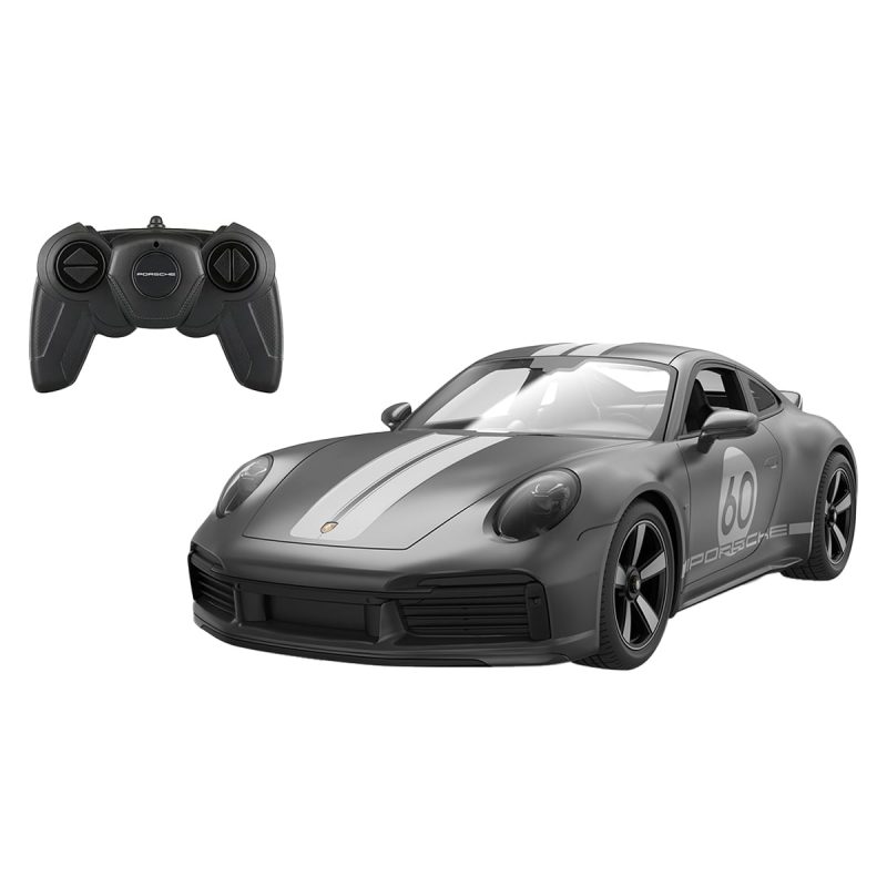 Masinuta cu telecomanda, Rastar, Porsche 911 Sport, 1:16, Gri