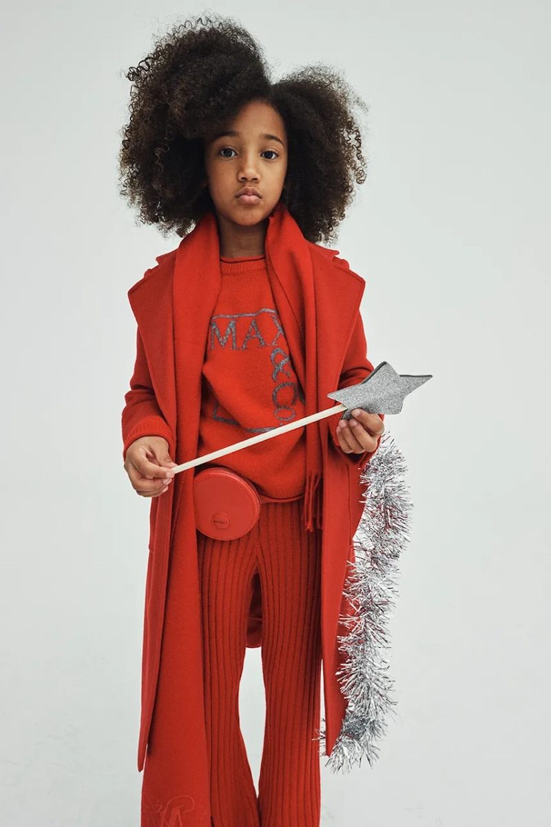 Max&Co.  pulover de lână pentru copii MAXK21F KNITWEAR
