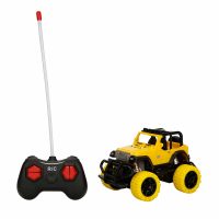 Mini masinuta cu telecomanda, fara prelata, Suncon, 1:43, Galben