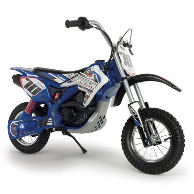 Motocicleta electrica, Injusa, X-Treme Fighter, 24V, pentru orice tip de teren, Albastru