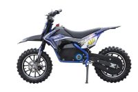 Motocicleta electrica pentru copii Kinder Eco Ghepard 500W 36V, culoare albastra