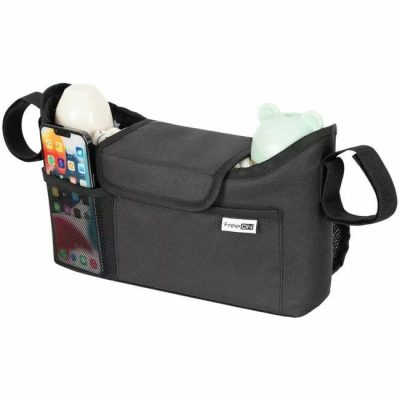 Organizator universal, FreeON, Pentru carucior, Cu multiple compartimente, Black Symphony