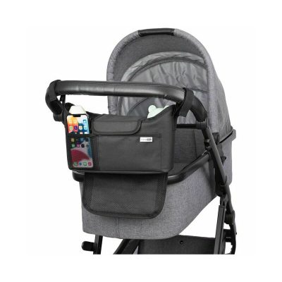 Organizator universal pentru carucior FreeON Black Symphony cu multiple compartimente
