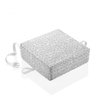 Pernuta inaltator 32x32 cm pentru scaun de masa BabyJem Gri