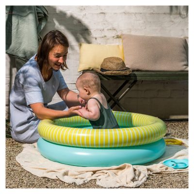 Piscina gonflabila Dippy Quut Toys albastru 80 cm