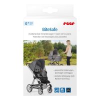 Plasa de insecte  Reer BiteSafe pentru carucior bebelusi black