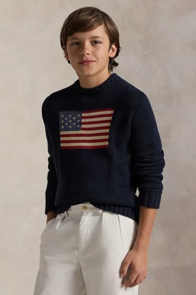 Polo Ralph Lauren  pulover de bumbac pentru copii